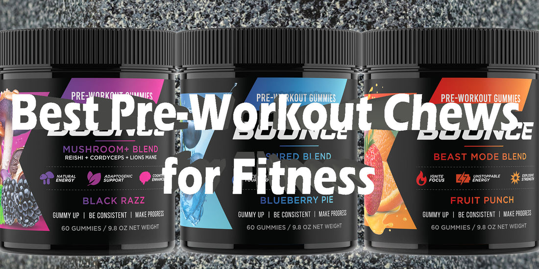 best pre-workout chews gummies fitness exercise