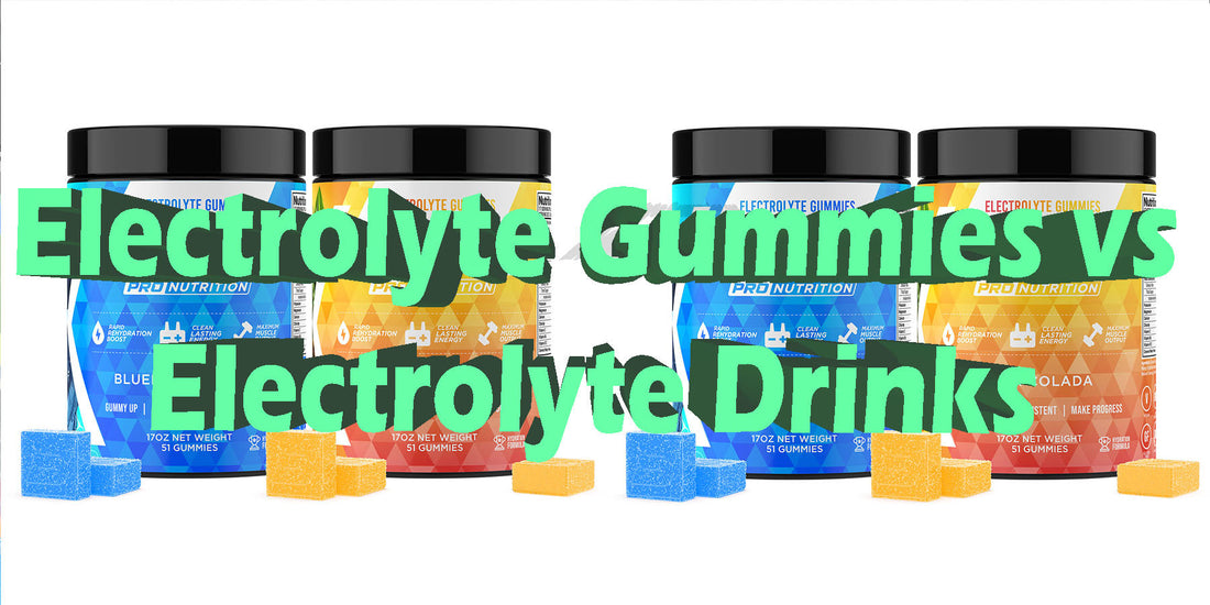 Electrolyte Gummies vs Drinks Beverages, Soda