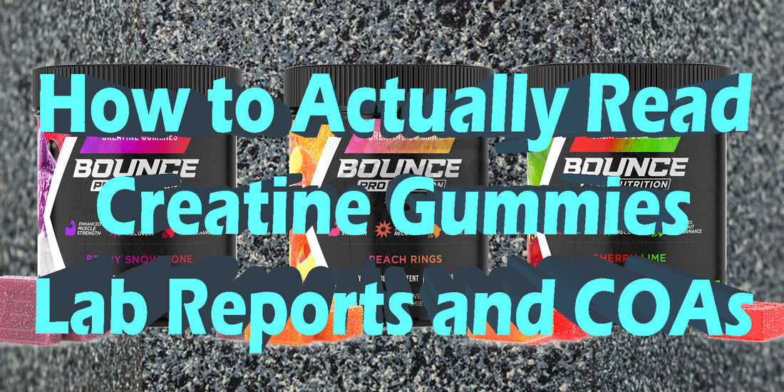 which creatine gummies legit and real bounce