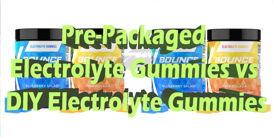 Bounce Electrolytes Gummies vs. DIY Electrolyte Gummies