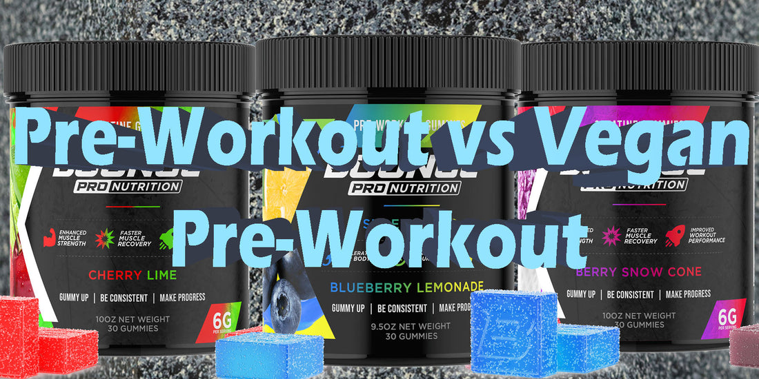 regular pre-workout vs vegan pre-workout