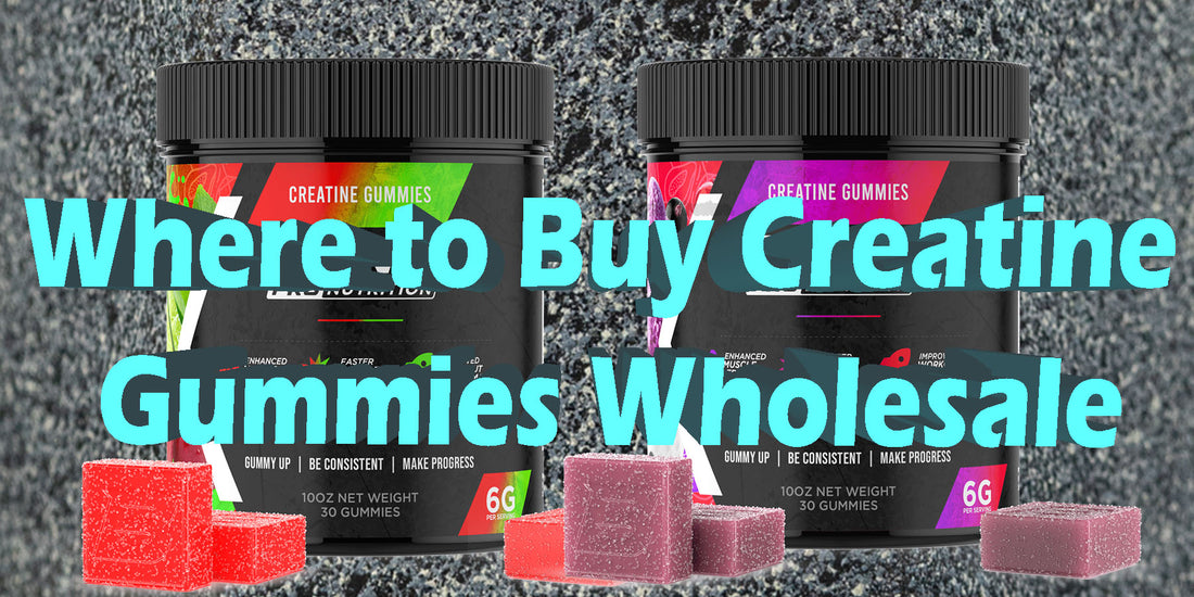 Creatine Monohydrate Gummies Wholesale Pura 100% USA Supply