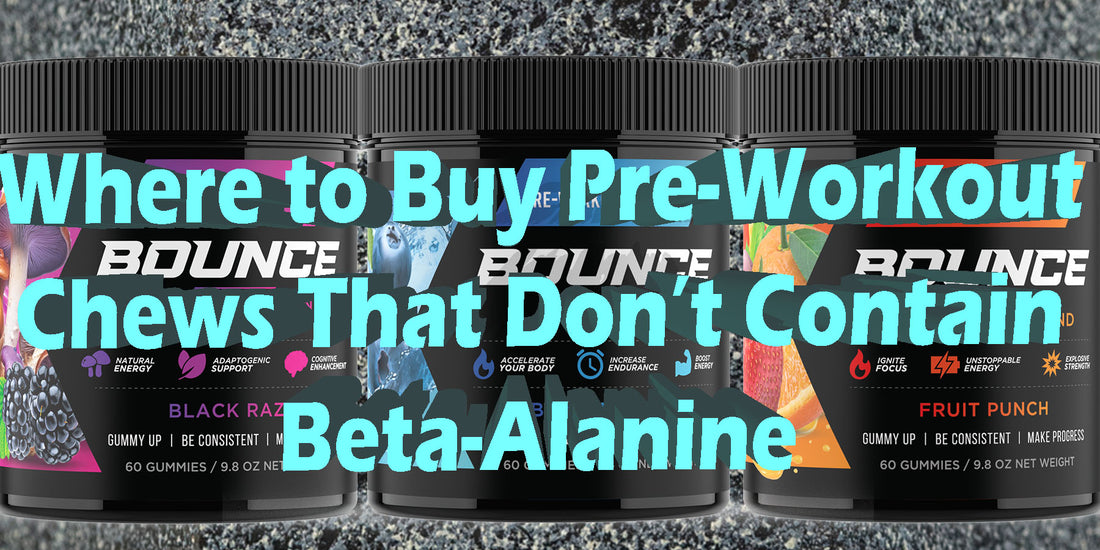 Best Pre-Workout Without Jitters Tingles Anxiety Effects Beta Alanine