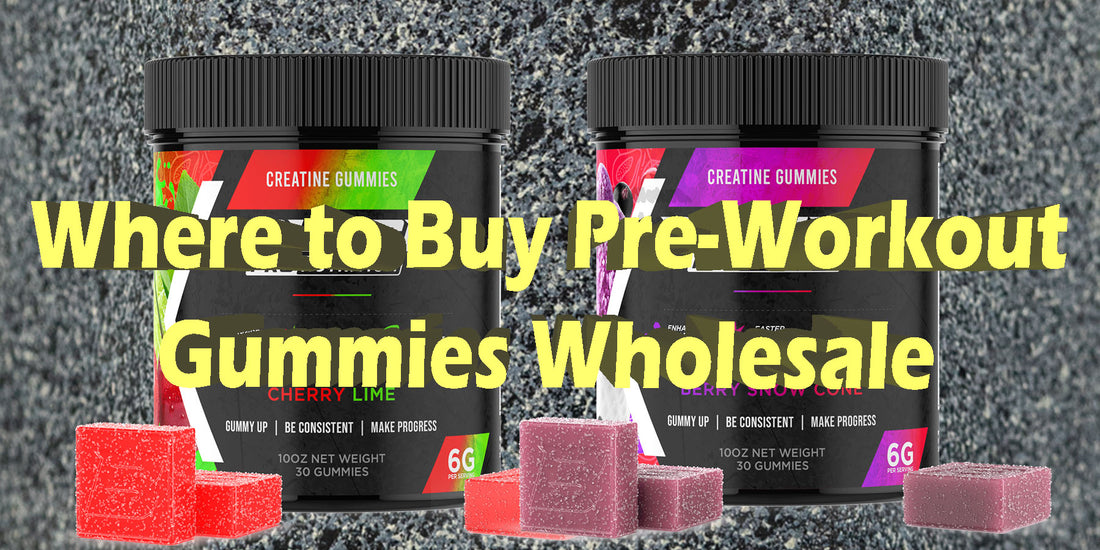 Buy Pre-Workout Gummies Wholesale Online Best Brand