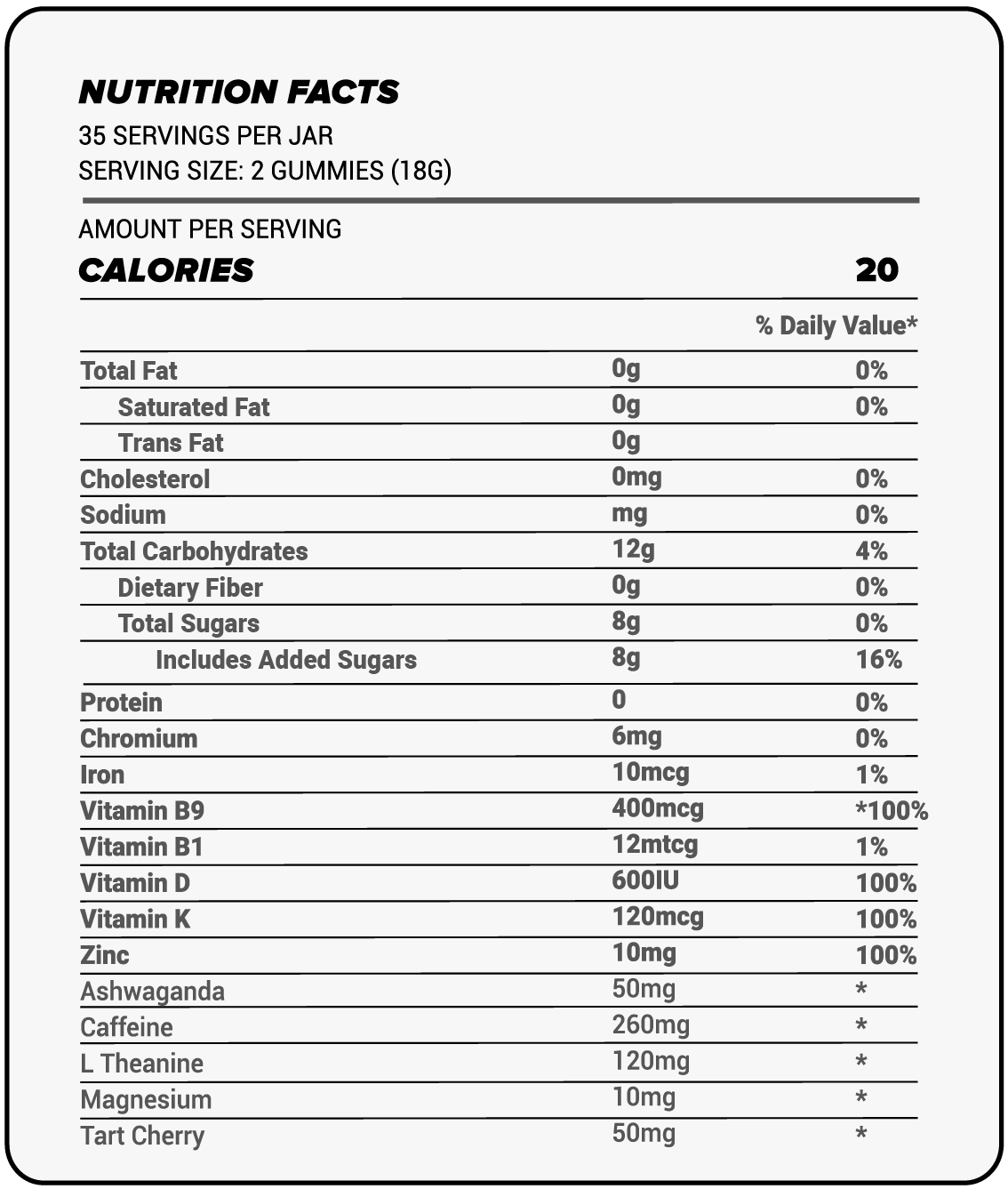 Pre-Workout Gummies - Raspberry Peach - Shred Blend