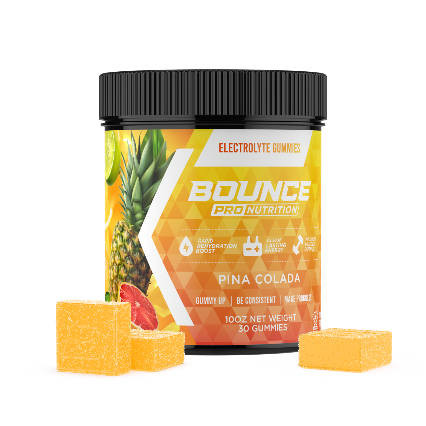 Electrolyte Gummies - Hydration Formula - Pina Colada