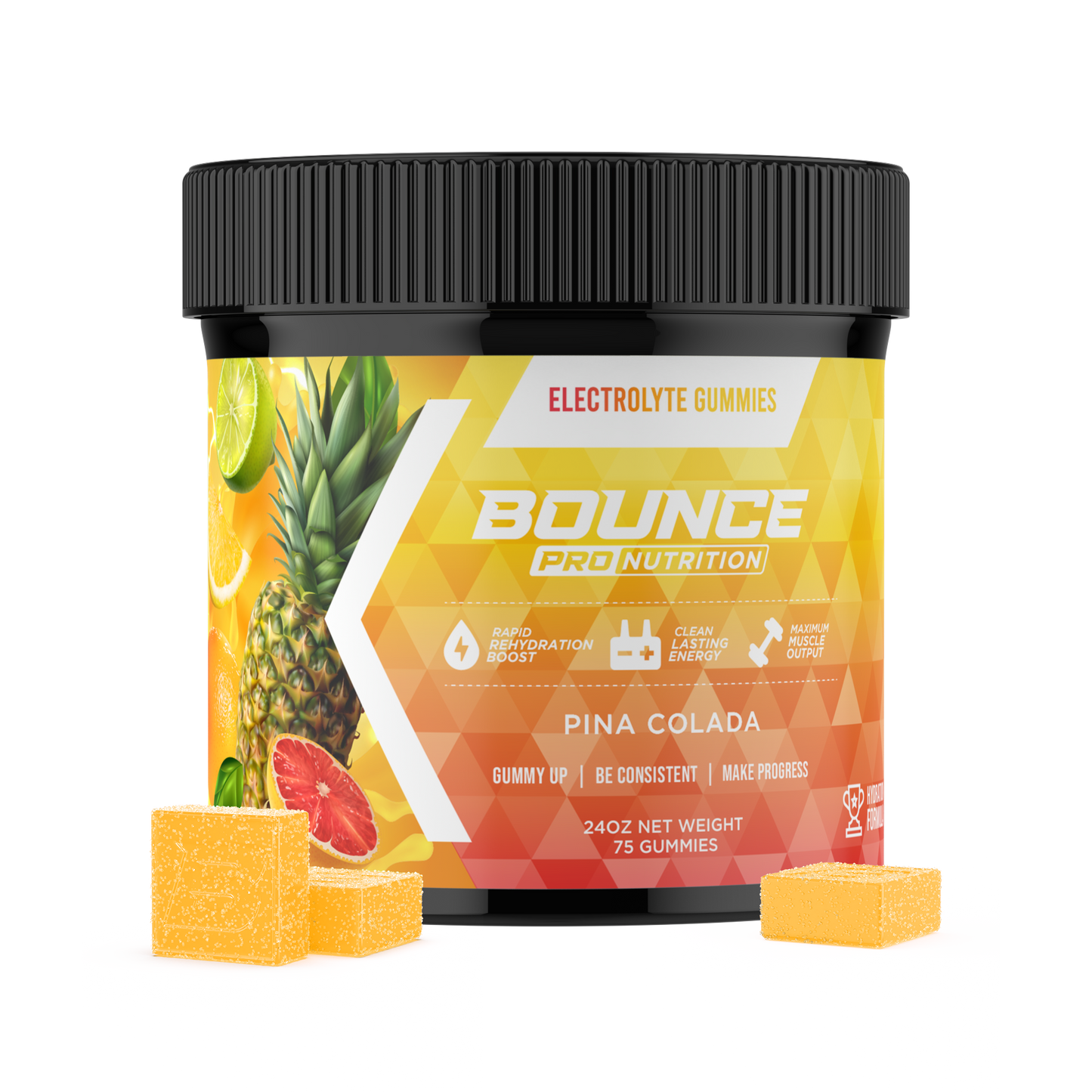 Electrolyte Gummies - Hydration Formula - Pina Colada