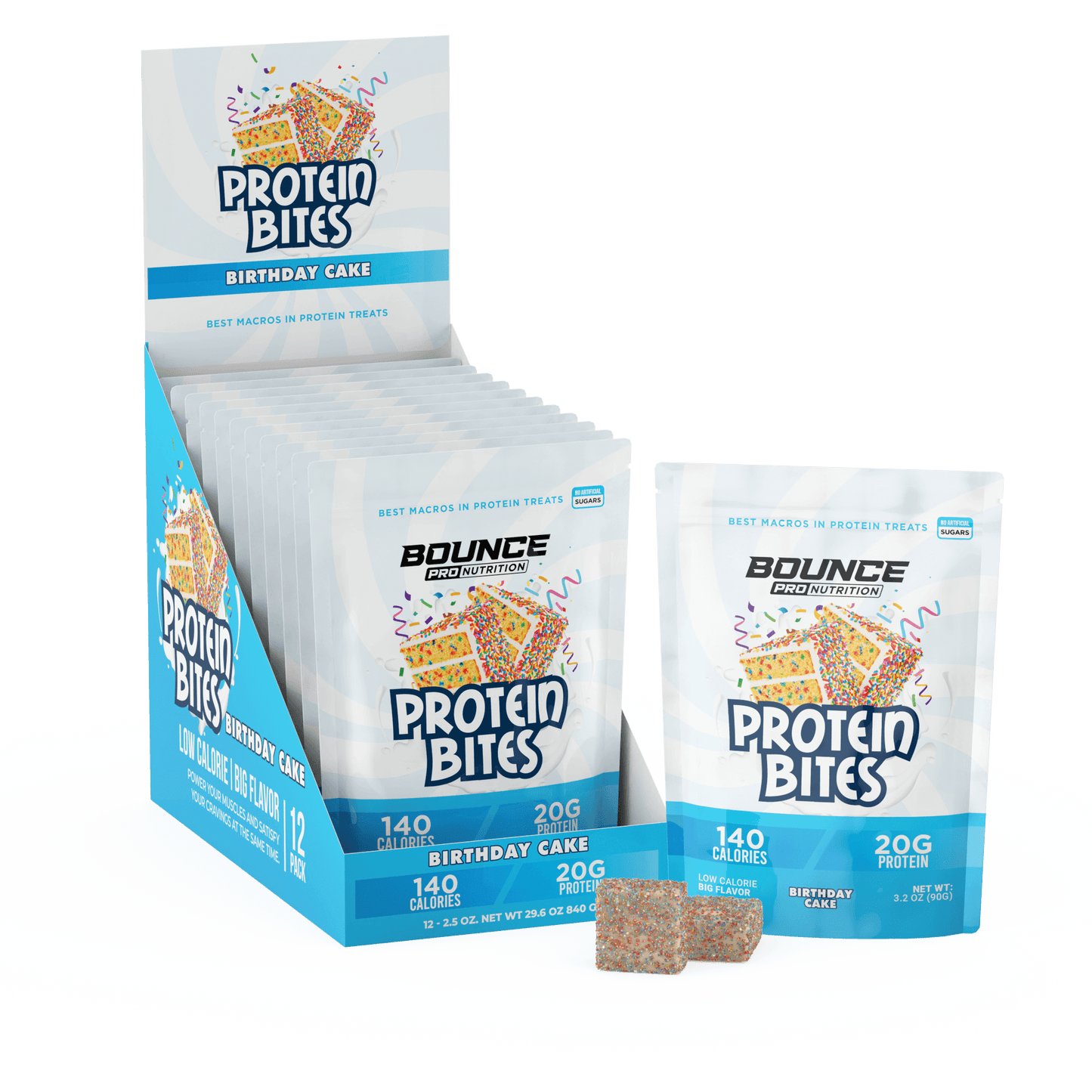 Protein Bites - 20G Per Bag - Birthday Cake (Limited Stock!)