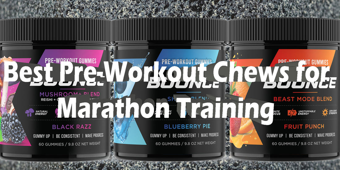 Best Pre-Workout Chews Marathon Training Brand Product Workouts Exercise Running