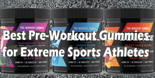 Best Pre-Workout Gummies Extreme Sports Athletes fitness gym running track and field