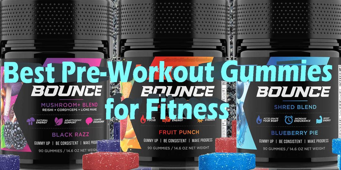 Best Pre-Workout Gummies For Fitness Gym Preworkout Gummy Bears