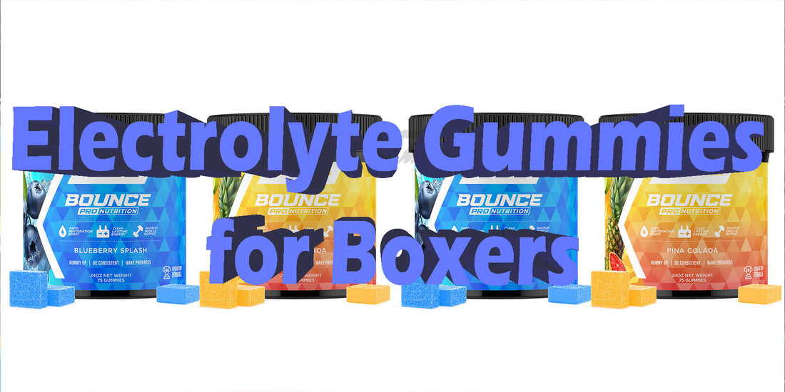Electrolytes and Hydration Gummies For Boxers