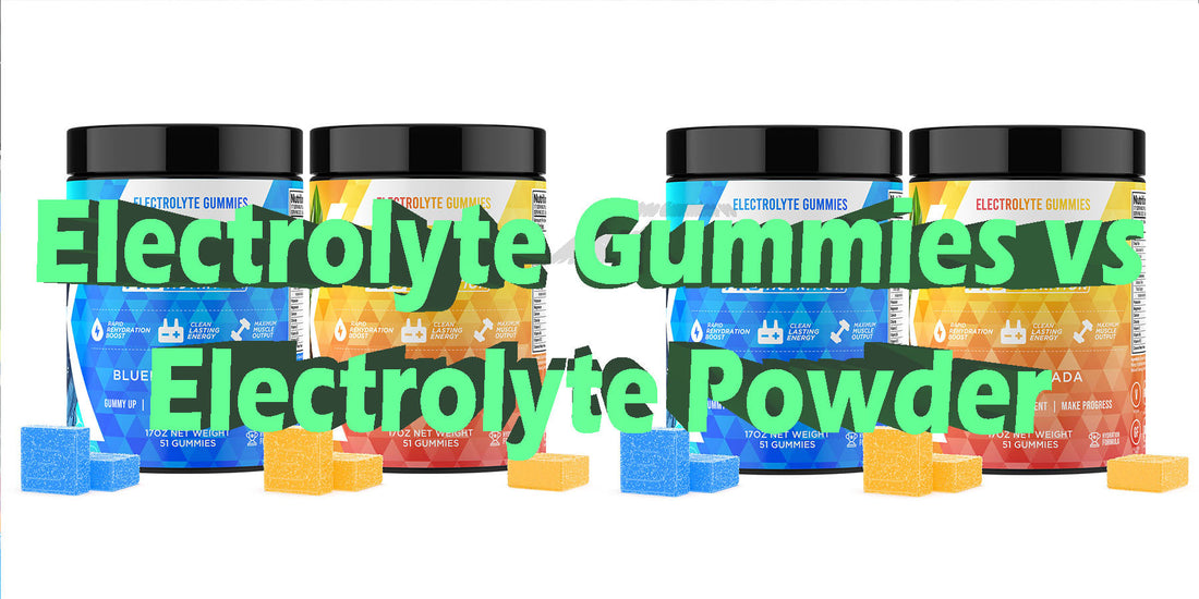 Electrolyte Gummies vs. Powder which is better more effective