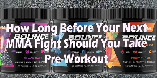 When To Take Pre-Workout MMA Fight 30 minutes best time energy focus