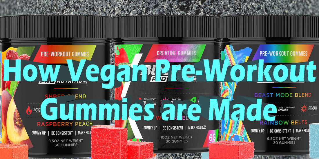 Vegan Pre-Workout Gummies Being Made How Do They Work