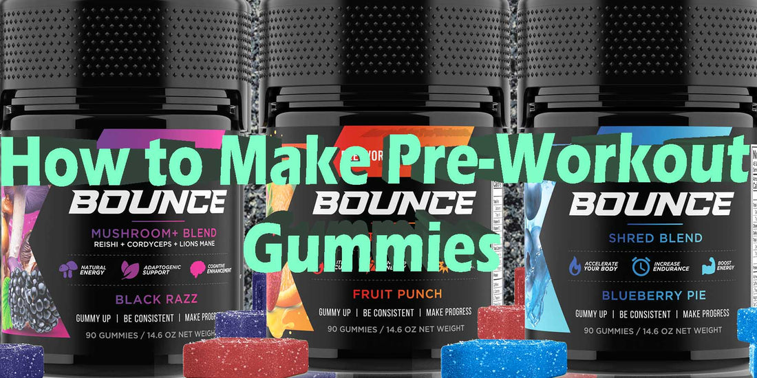 How To Make Pre-Workout Gummies For Bodybuilding Best Taste Flavor