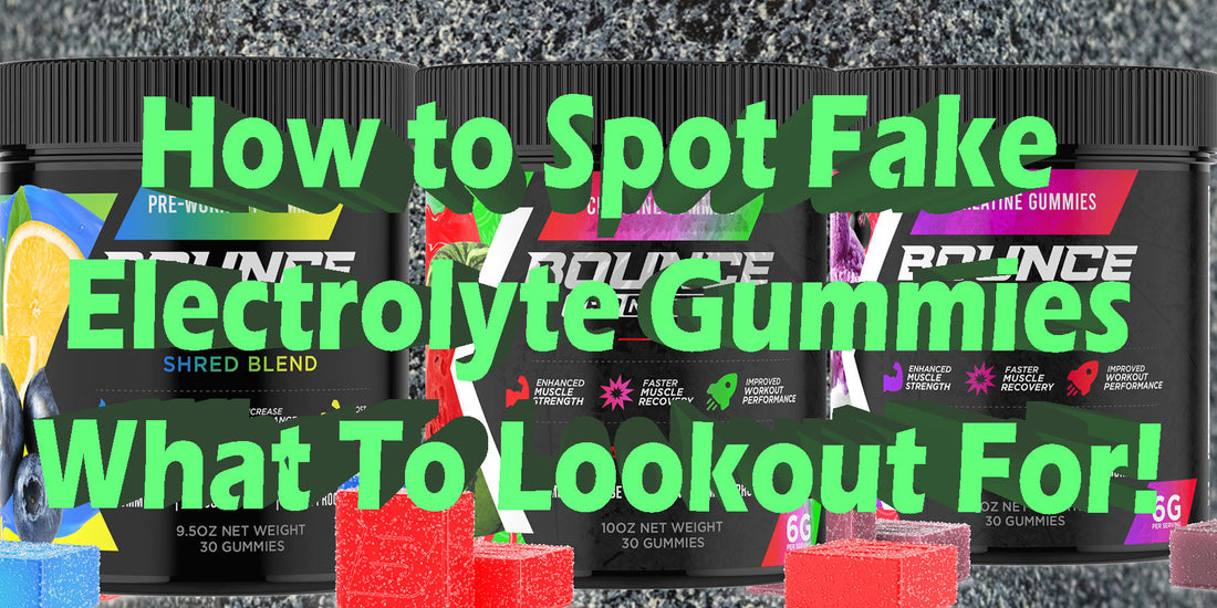 how to spot fake electrolyte and hydration products