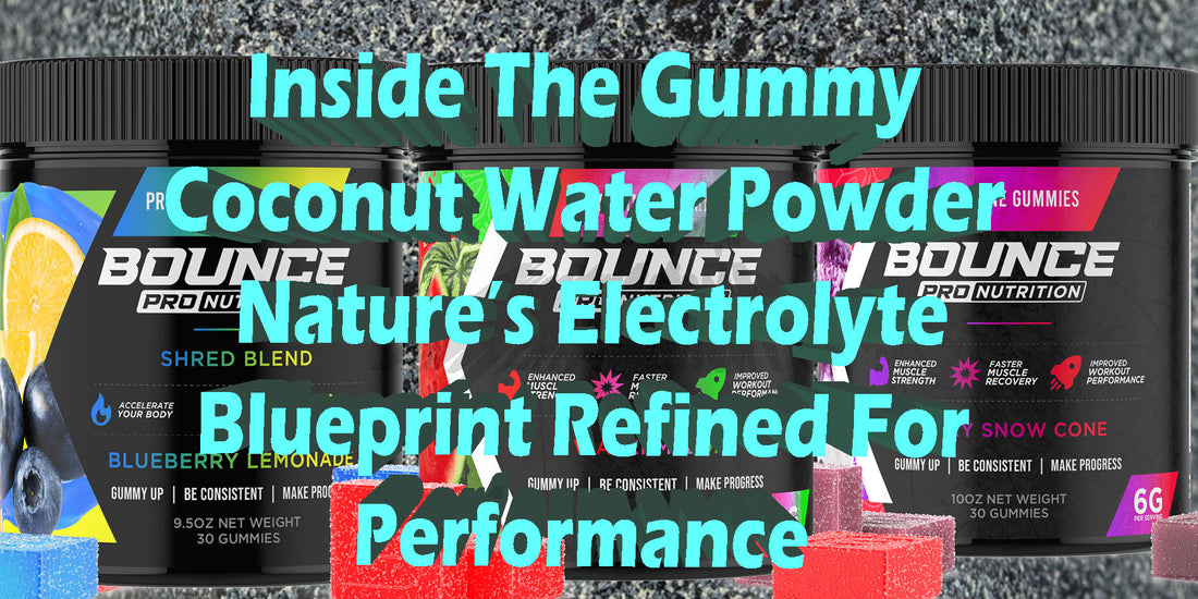 Inside The Electrolyte Gummy: Coconut Water Powder