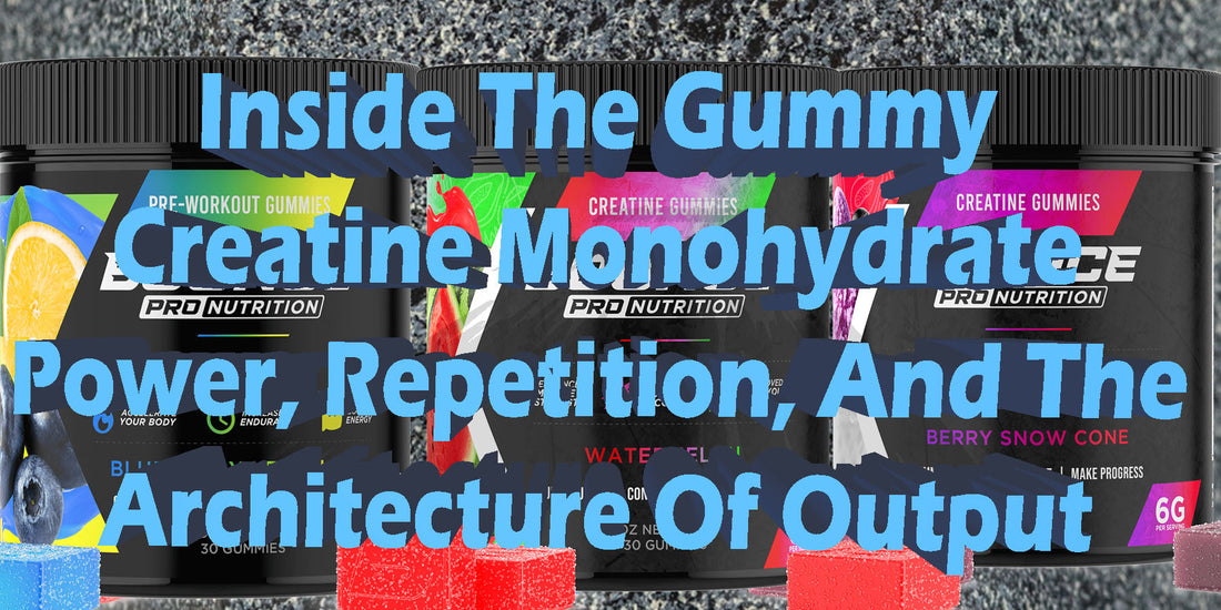 Inside The Creatine Gummy: Creatine Monohydrate