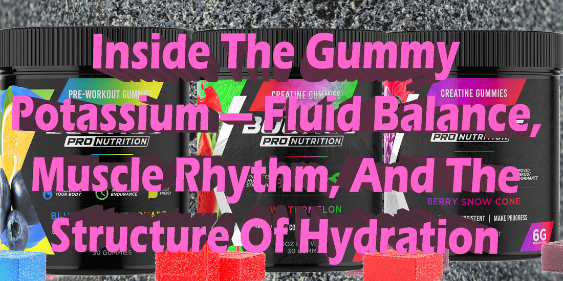 Inside The Electrolyte Gummy: Potassium