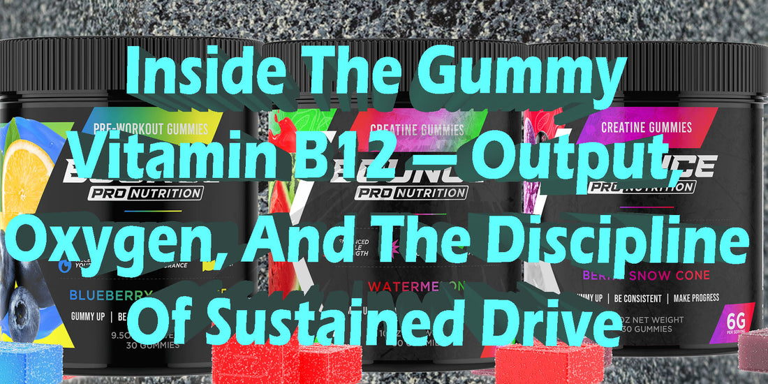 Inside The Shred Pre-Workout Gummy: Vitamin B12