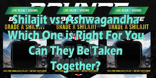 Shilajit vs Ashwagandha which is better for you benefits health effects weight fitness gym athletics