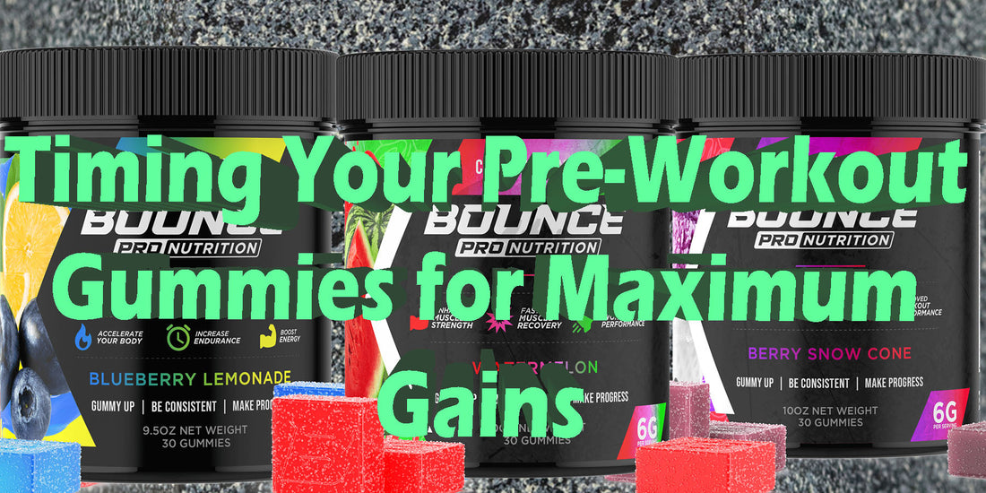 When's The Best Time To Take Pre-Workout Gummies?