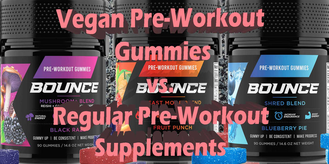 Vegan Pre-Workout Gummies vs. Regular Pre-Workout Supplements Best Brand Buy For Fitness Workouts Gym