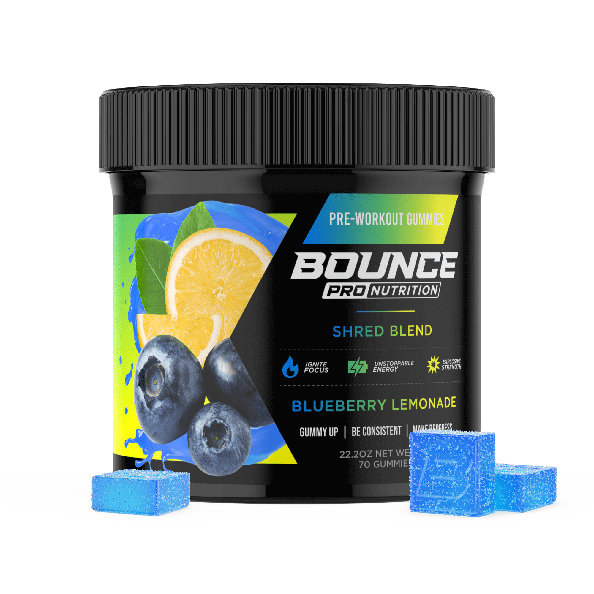 Pre-Workout Gummies - Shred Blend