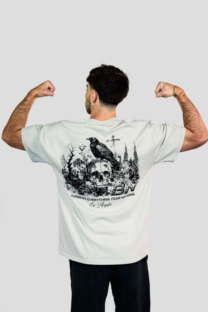 BN Apparel  - Skulls and Shadows - Oversized T-Shirt