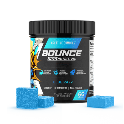 Creatine-Gummies sour 6 gram blue razz best strongest real

