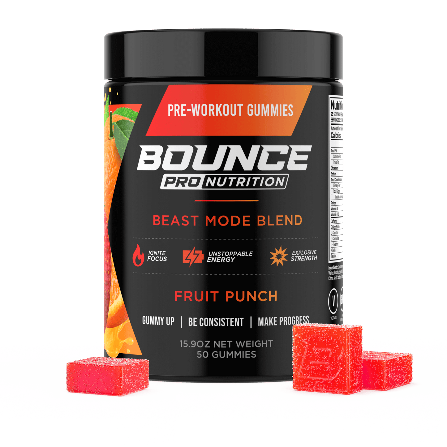 Pre-Workout Gummies - Beast Mode