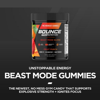 Pre-Workout Gummies - Beast Mode