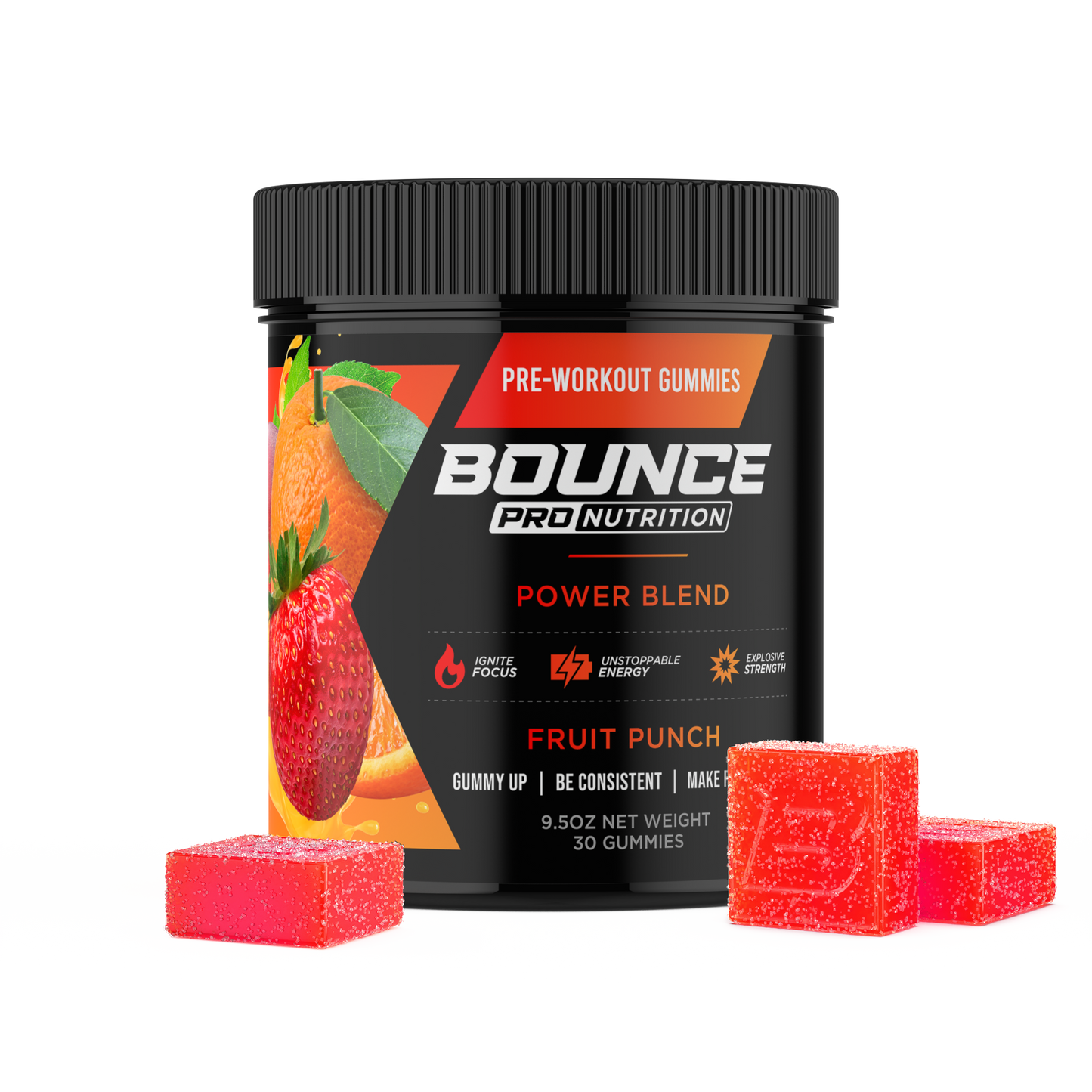 Pre-Workout Gummies - Power Blend