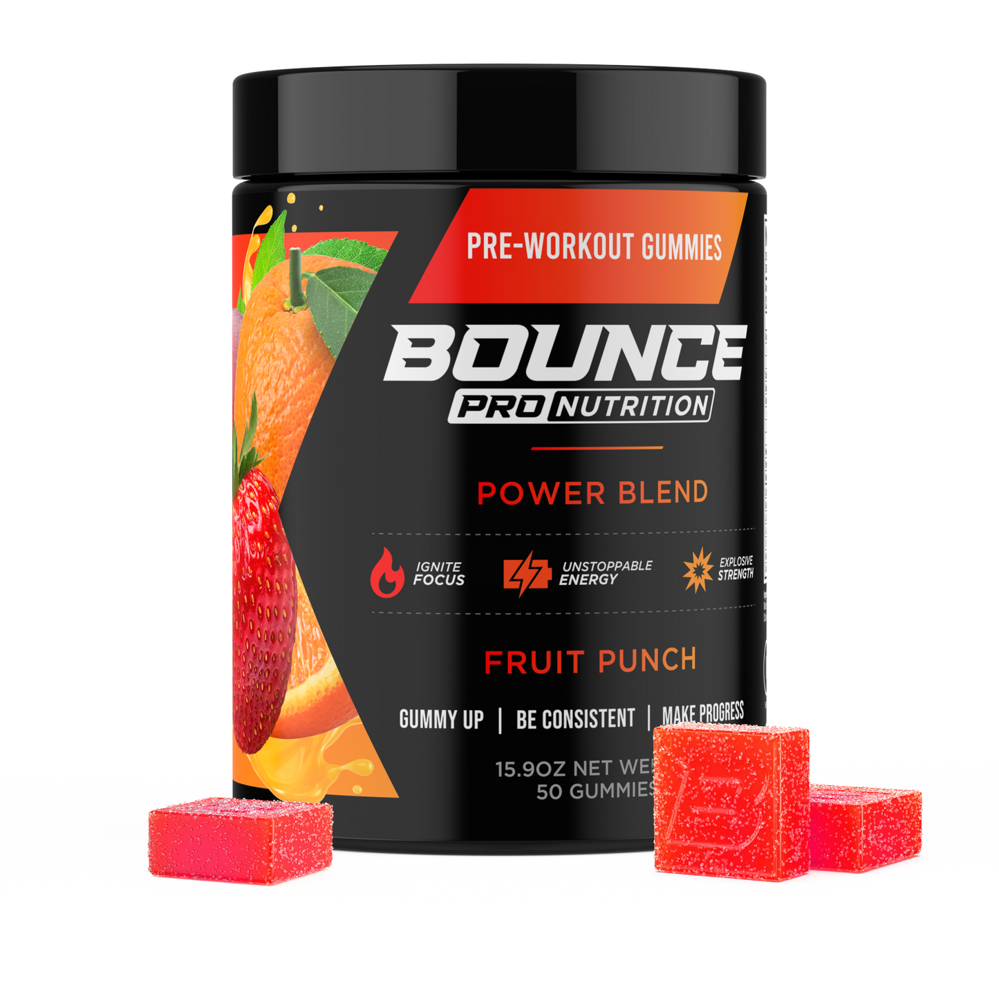 Pre-Workout Gummies - Power Blend