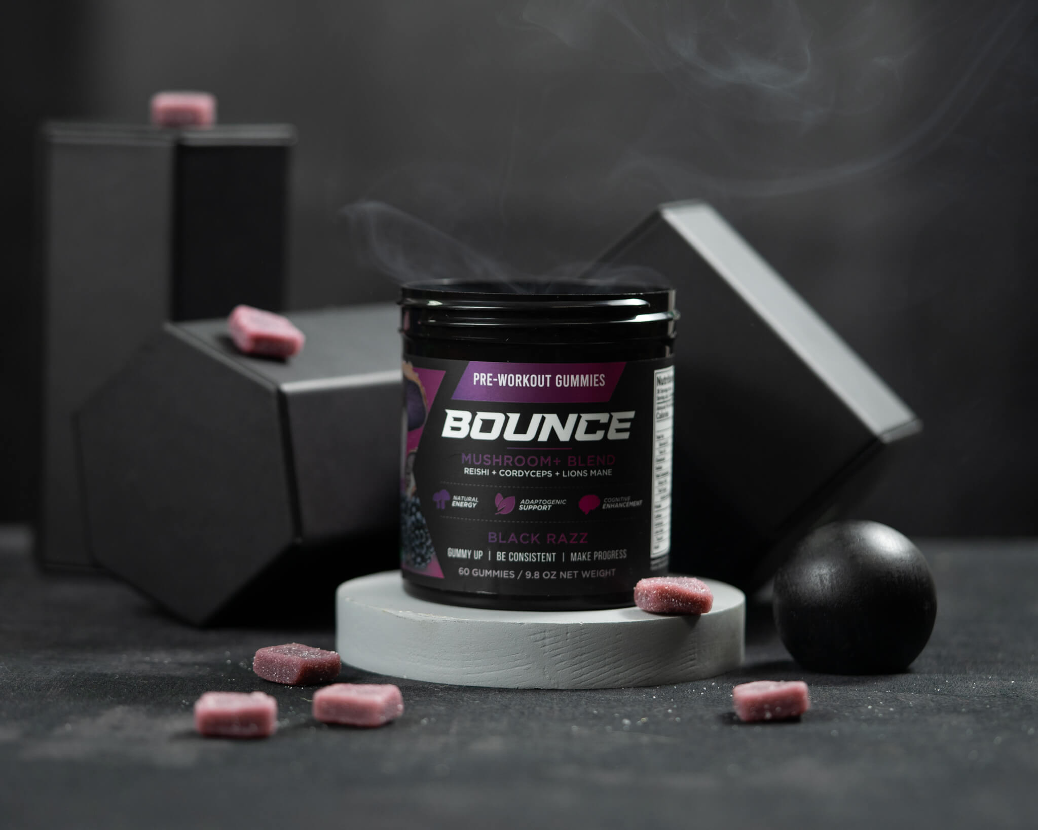 About Bounce Nutrition Pre-Workout Gummies