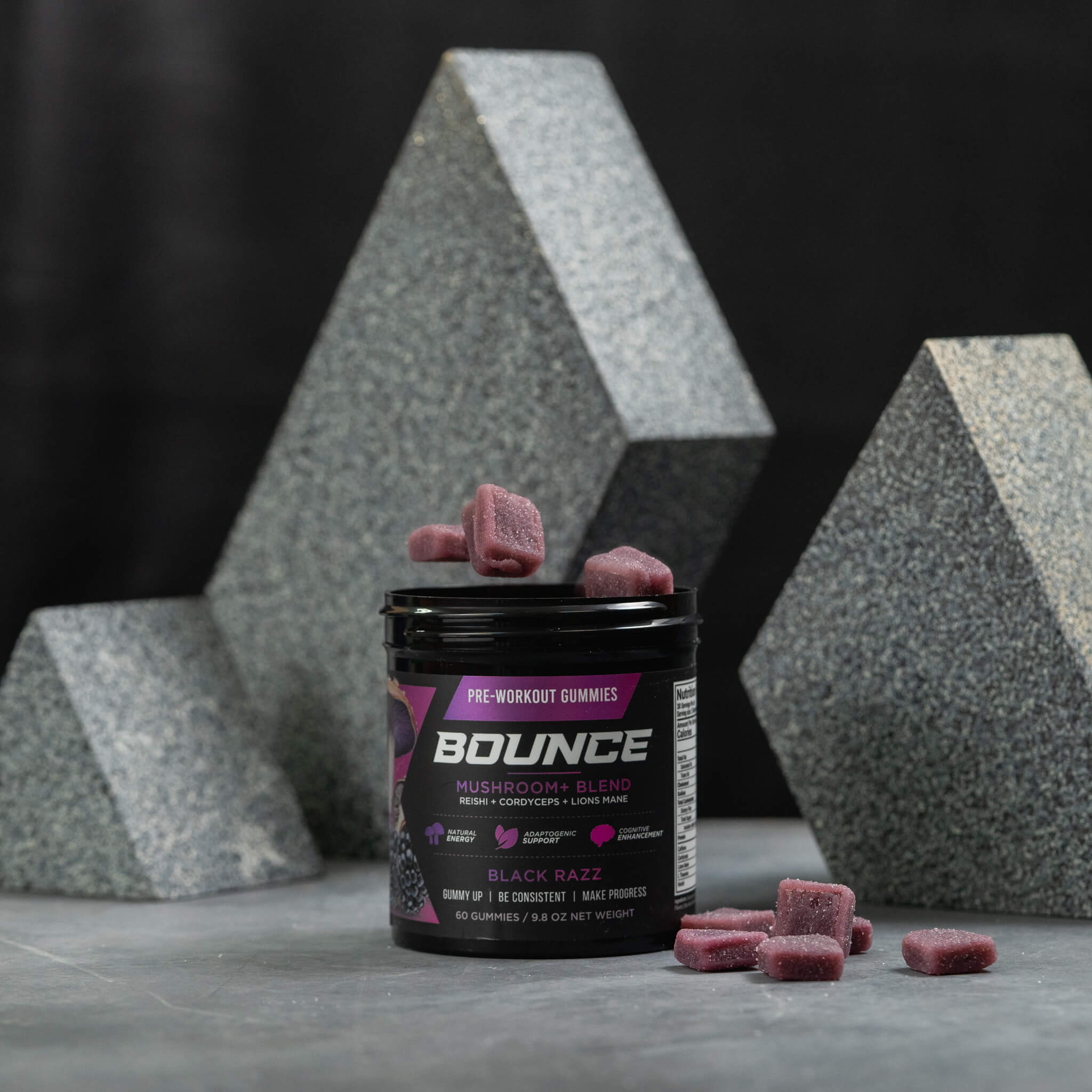 About Bounce Nutrition PreWorkout Gummies