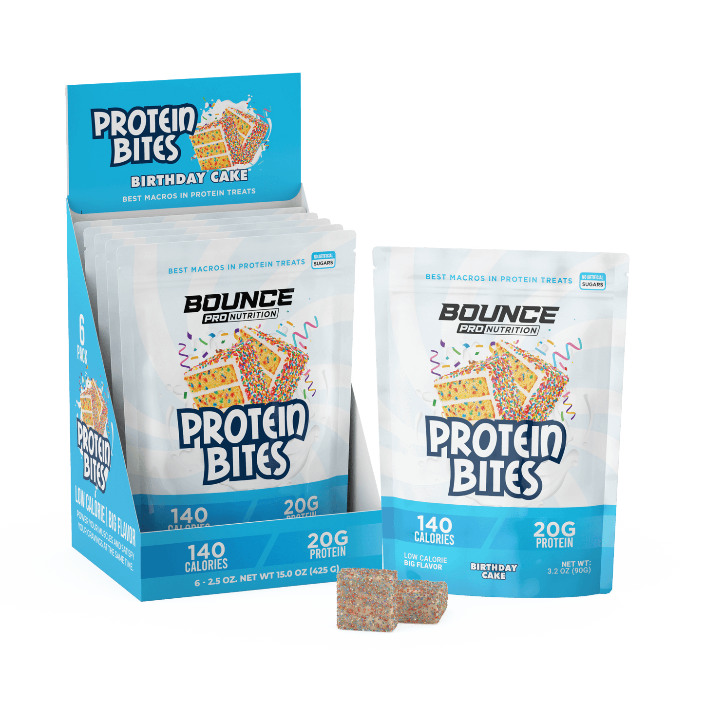 Protein Bites - 20G Per Bag - Birthday Cake (Limited Stock!)
