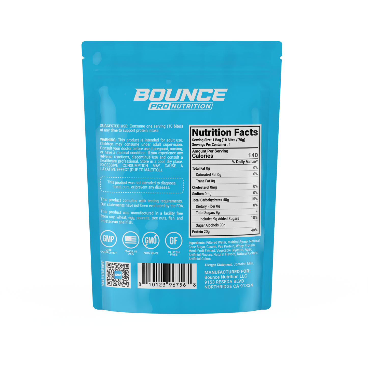 Protein Bites - 20G Per Bag - Birthday Cake (Limited Stock!)