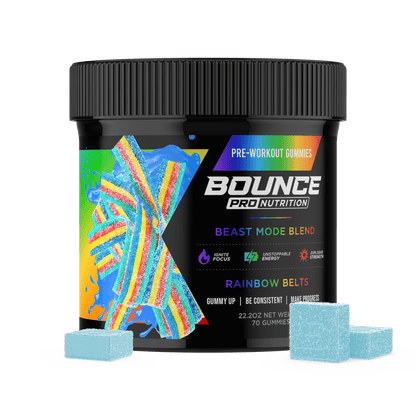 Pre-Workout Gummies - Beast Mode - Rainbow Belts V2