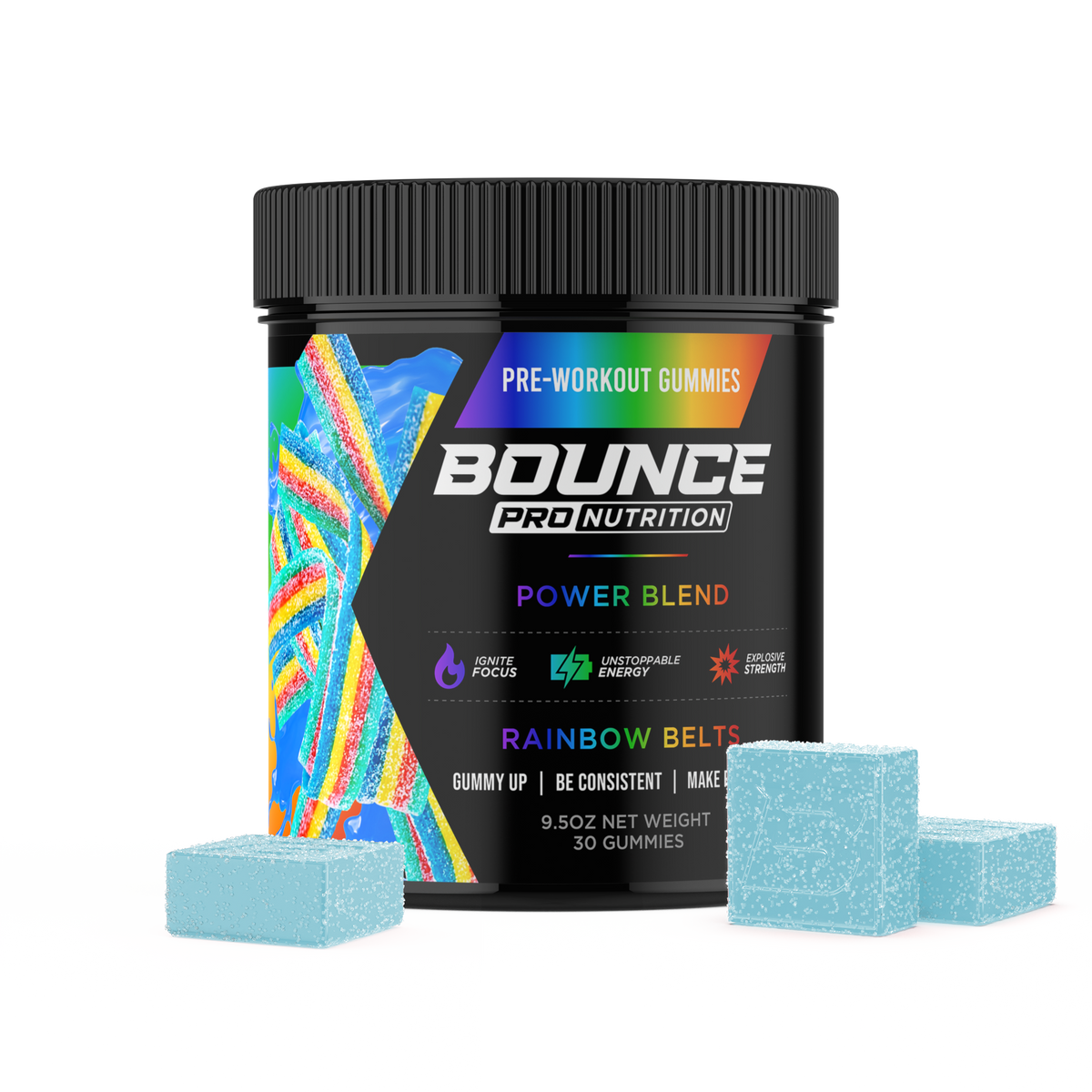 Pre-Workout Gummies - Power Blend