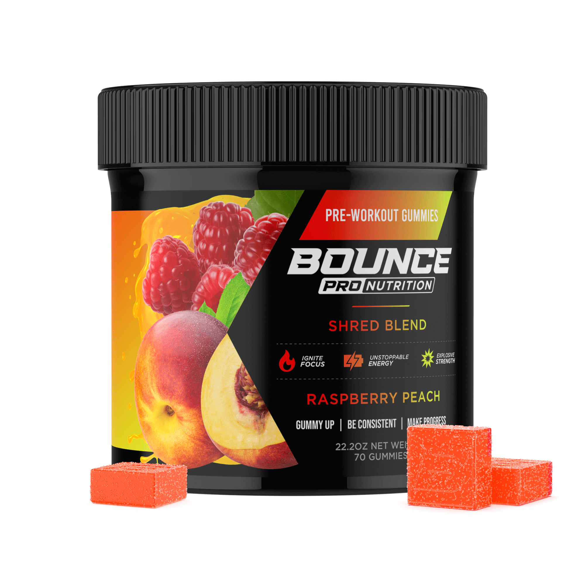 Pre-Workout Gummies - Shred Blend
