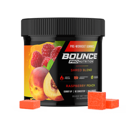 Pre-Workout Gummies - Raspberry Peach - Shred Blend V2