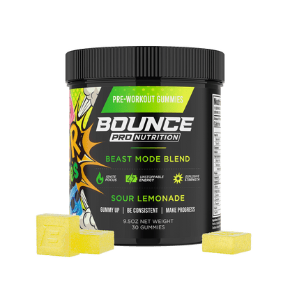 Pre-Workout Gummies  - Sour Series - Beast Mode