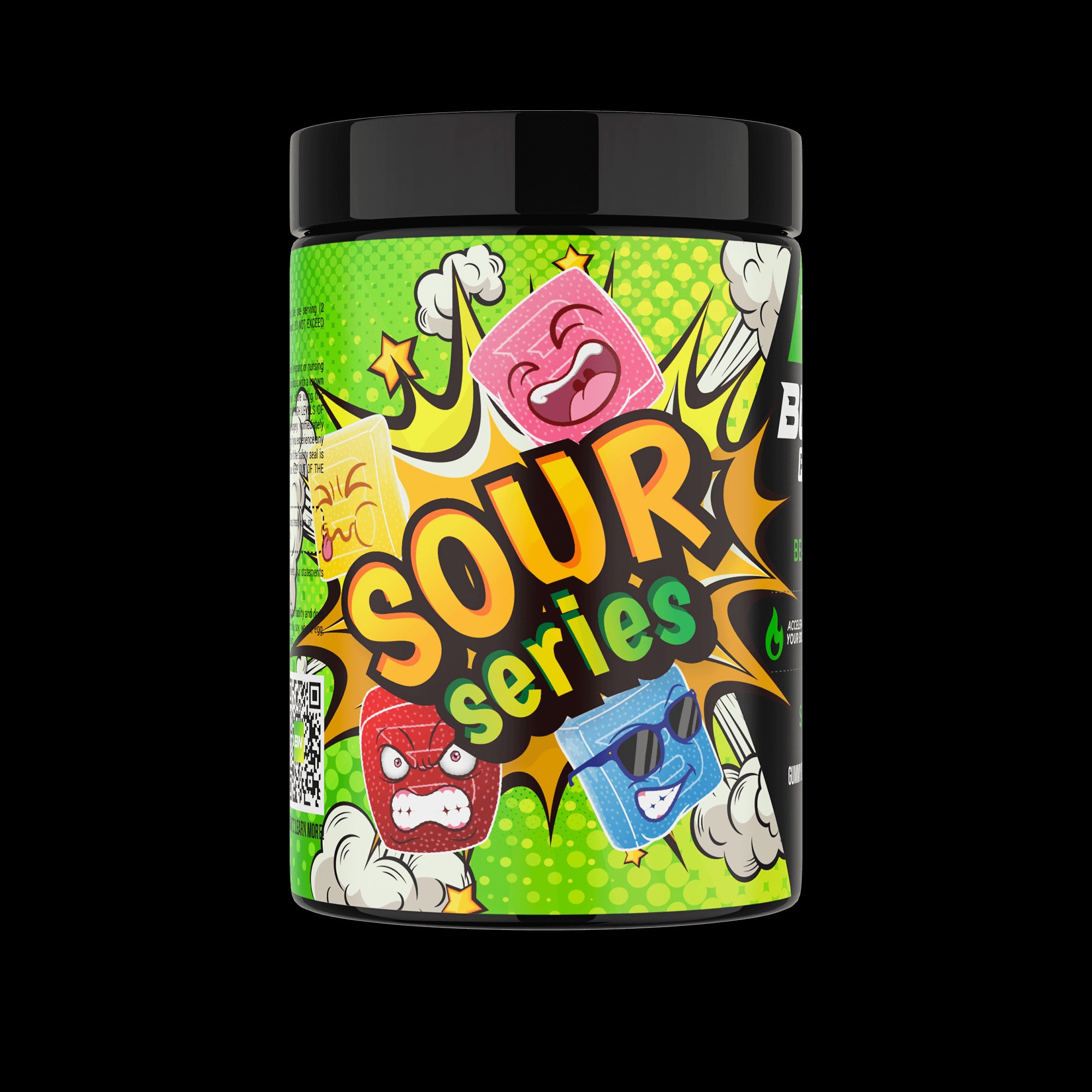 Pre-Workout Gummies  - Sour Series - Beast Mode