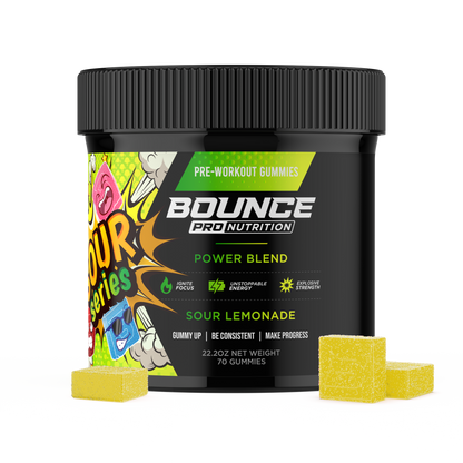 Pre-Workout Gummies  - Sour Series - Power Blend
