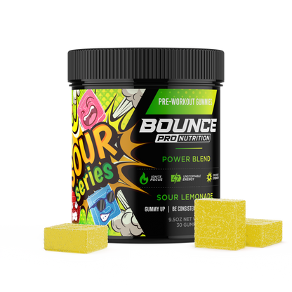 Pre-Workout Gummies  - Sour Series - Power Blend