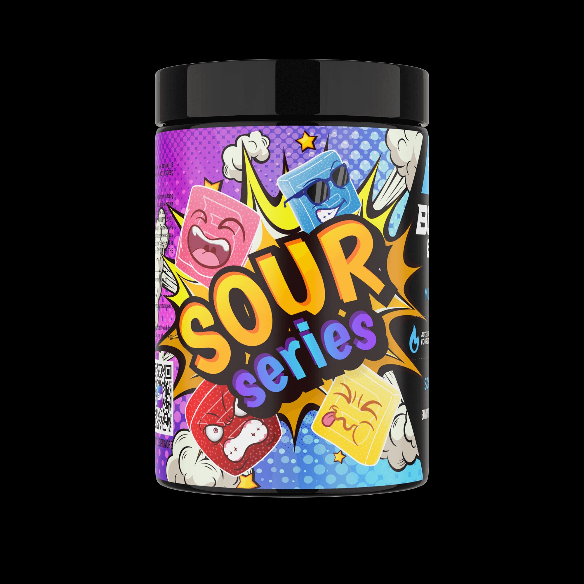 Pre-Workout Gummies - Sour Series - Mushroom+