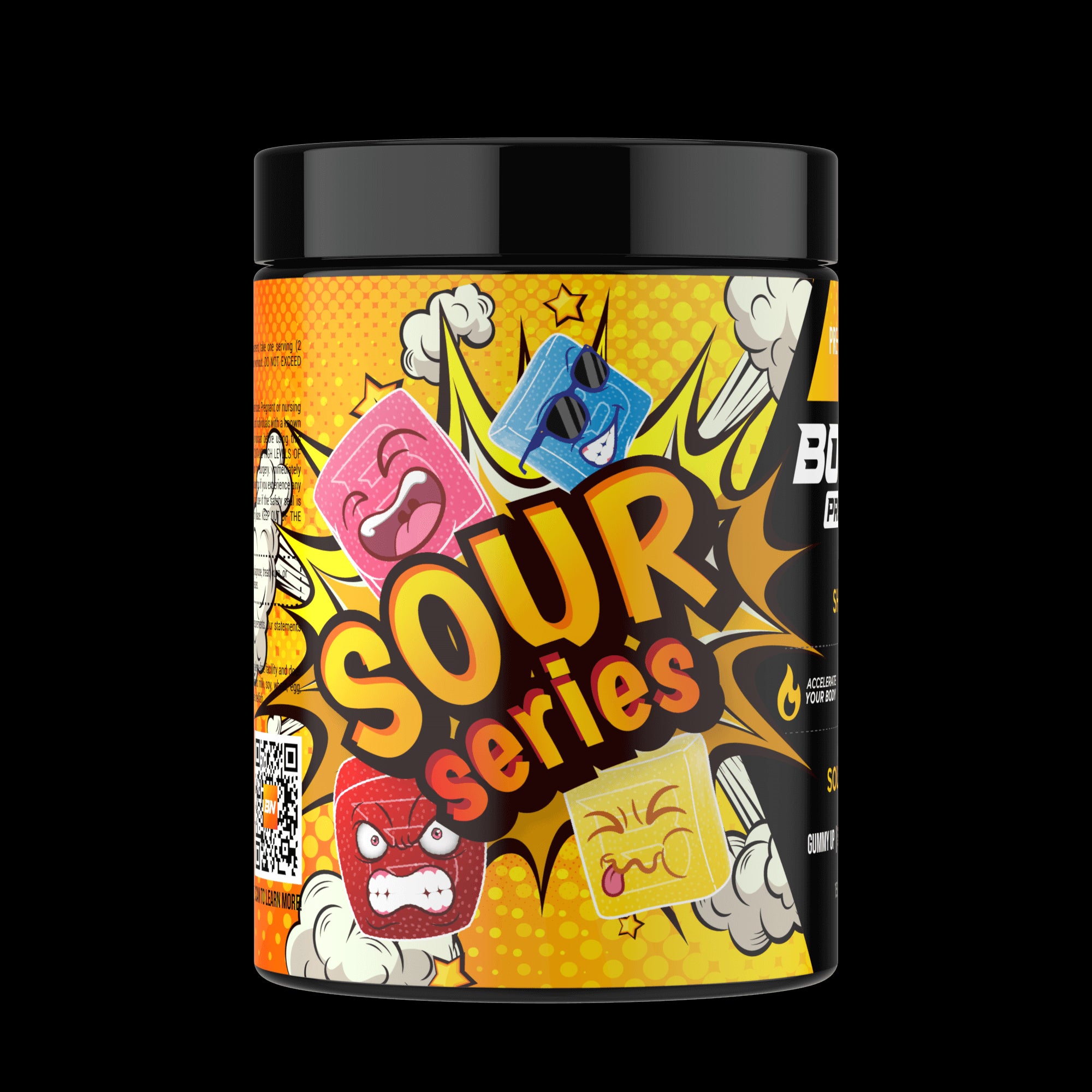 Pre-Workout Gummies - Sour Series - Shred Blend