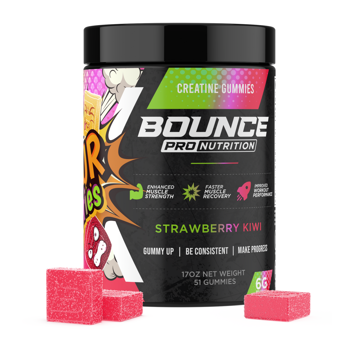 Creatine Gummies - Sour Series